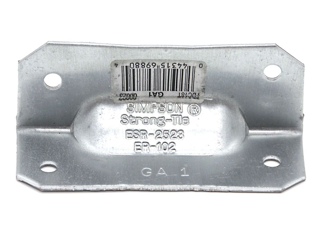 Escuadra de refuerzo 2 x 3/4'' galvanizado Simpson Strong-Tie.-1