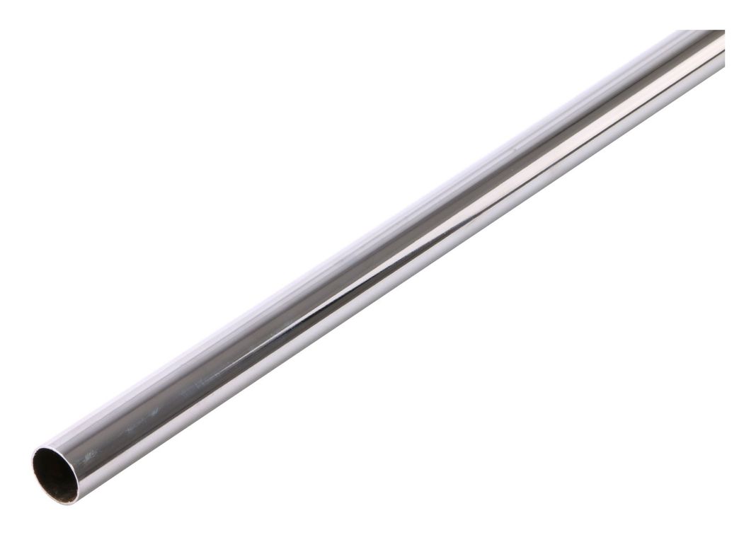 Tubo cortina 16 mm 3 m cromado Metalhsa