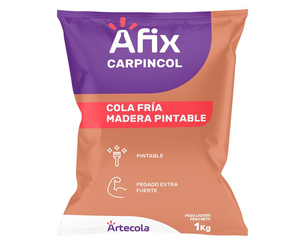 Cola fría Madera Pintable bolsa 1 kg-0