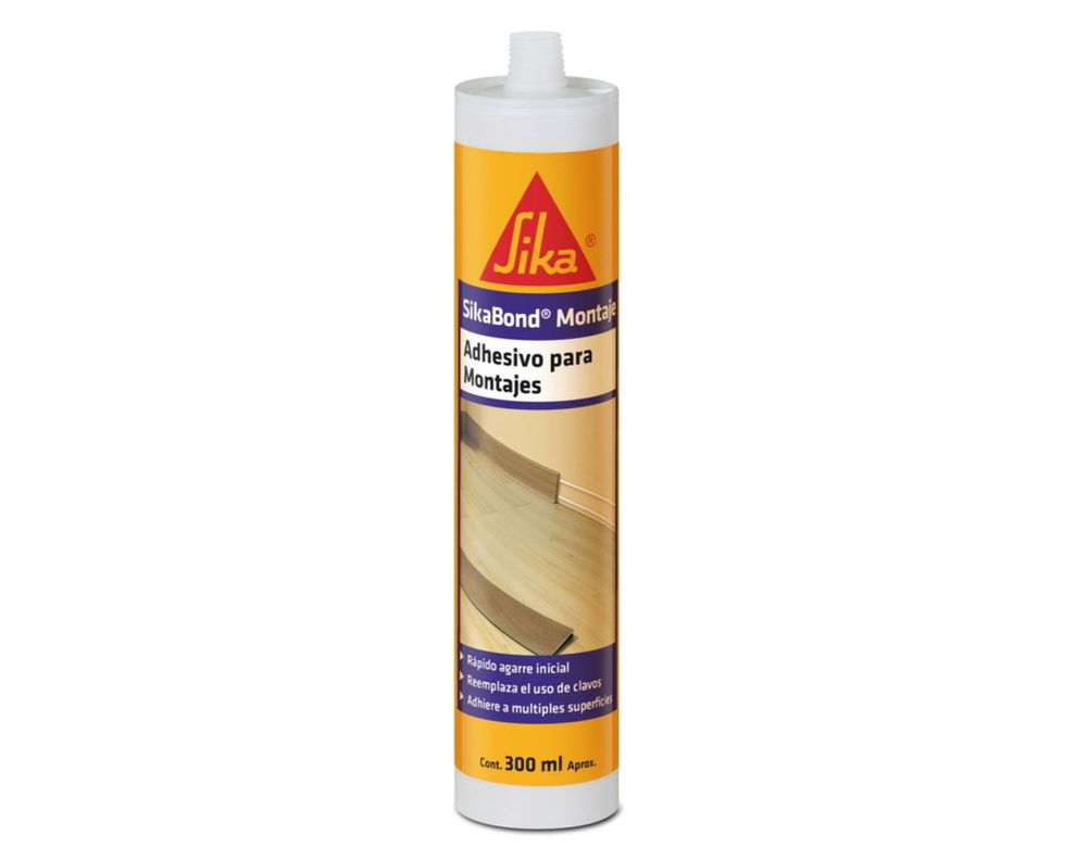 Adhesivo de montaje 300 ml Sikabond blanco Sika-0