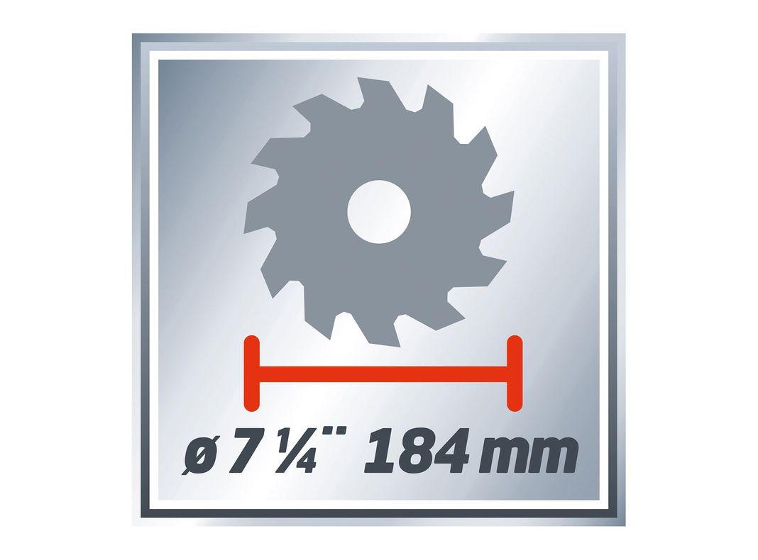 Sierra Circular 7 1/4'' 1400W TC-CS1400 Einhell-7