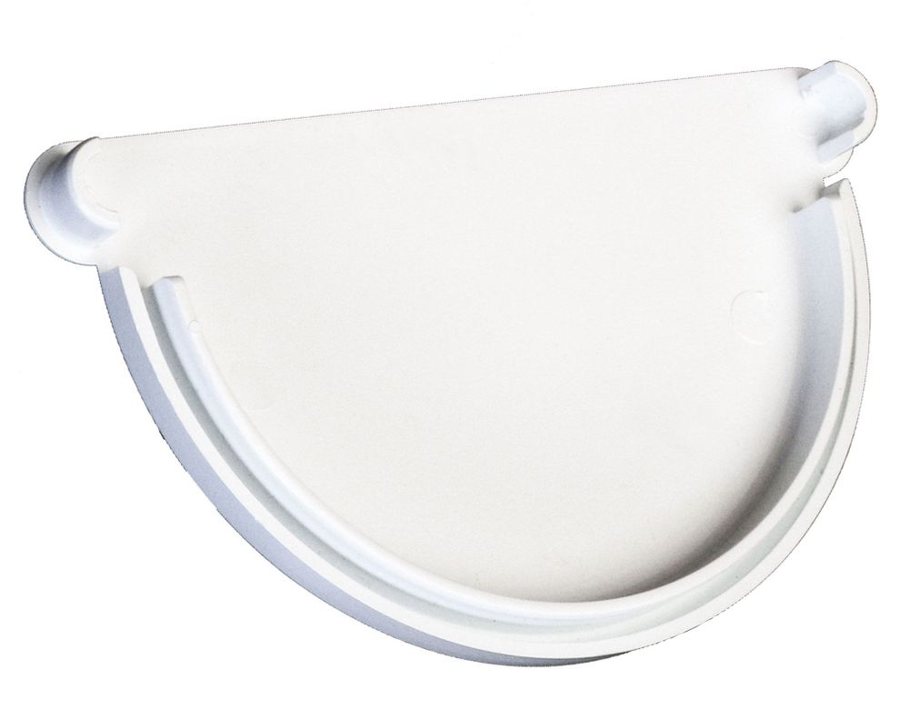 Tapa canaleta PVC blanco v-0