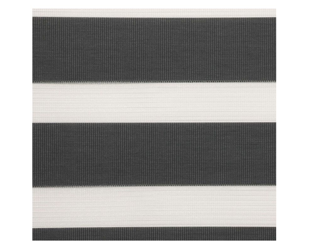 Cortina roller zebra 120x250 cm gris oscuro Cotidiana-3