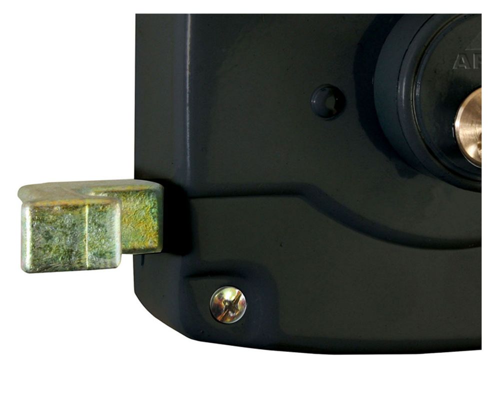 Cerradura sobreponer acceso principal/ reja AR01N+ negro Arnik-2