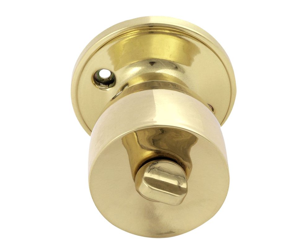Cerradura pomo dormitorio/baño Tulipa pulido Arnik-2