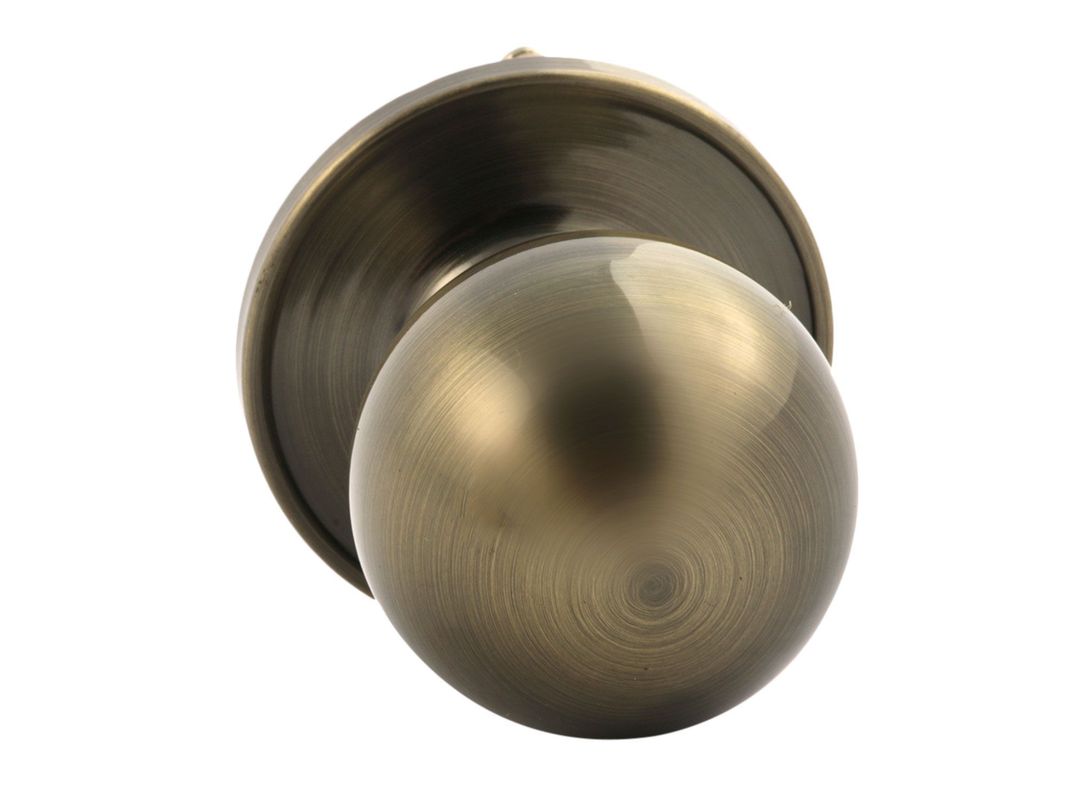 Cerradura pomo simple bola envejecido Arnik-3
