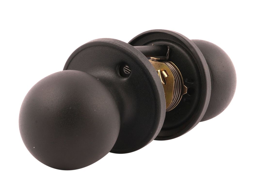 Cerradura pomo acceso bola negro Arnik-2
