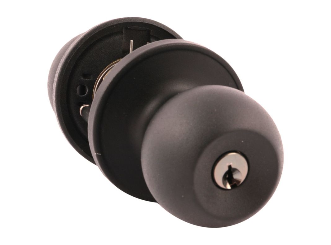Cerradura pomo acceso bola negro Arnik-1