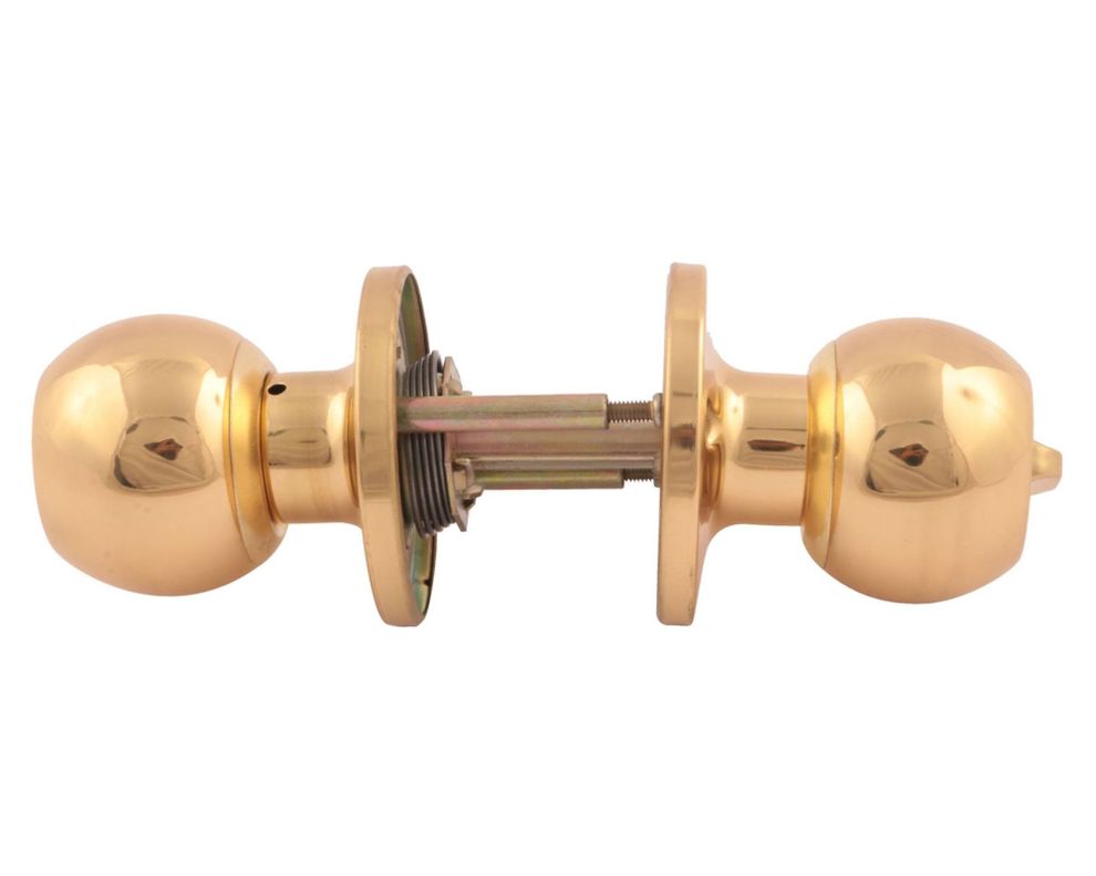 Cerradura pomo dormitorio/oficina bola pulido Arnik-0