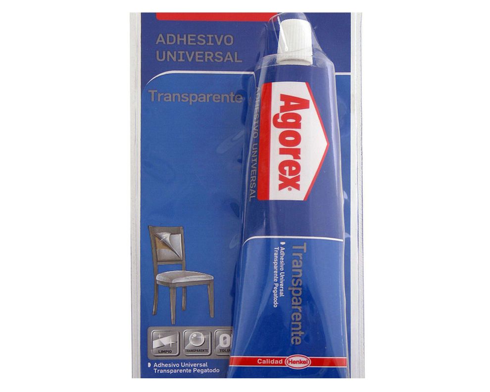 Adhesivo universal 120 ml transparente Agorex-1