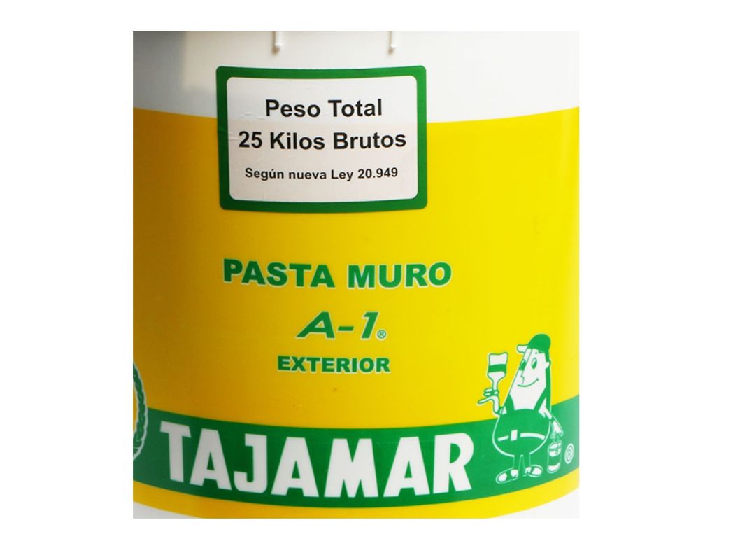 Pasta muro 1 tineta A-1 blanco Tajamar-1