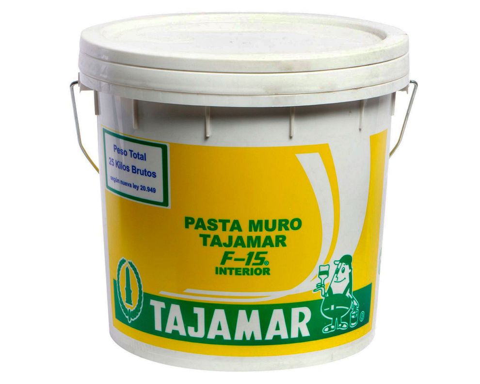 Pasta muro 1 tineta F-15 blanco Tajamar-0