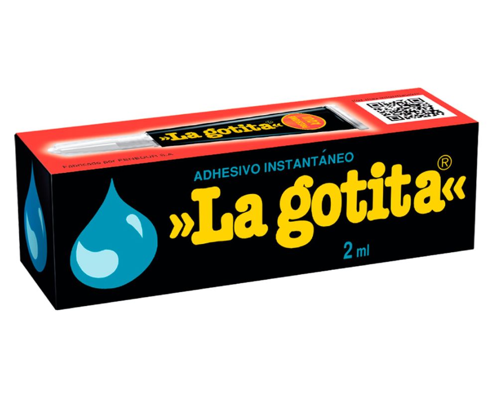 Adhesivo instantáneo 2 ml La Gotita Poxipol-1
