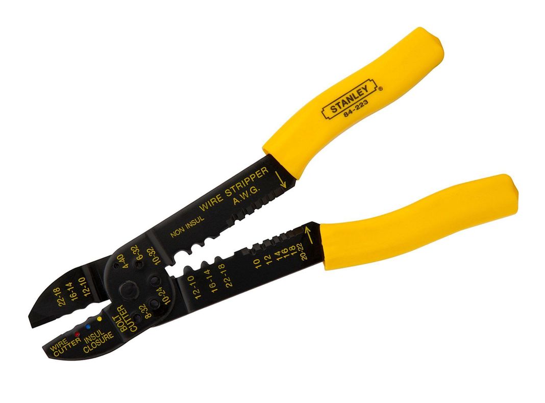 Alicate de crimpar 91/2'' Stanley-0
