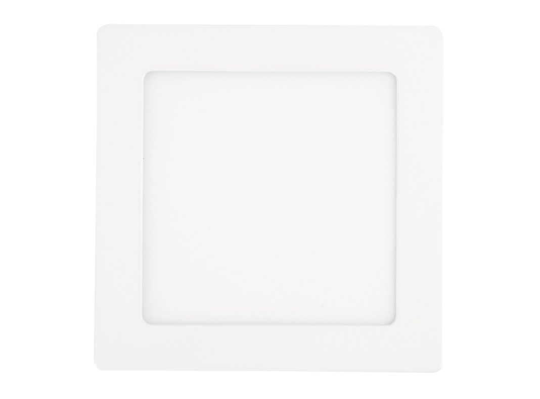 Panel LED sobrepuesto 12W luz cálida cuadrado ByP-0