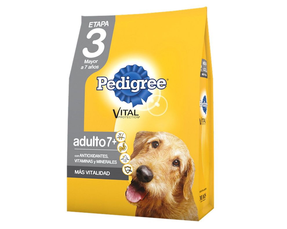 Alimento perro senior 3 kg carne y pollo Pedigree-1