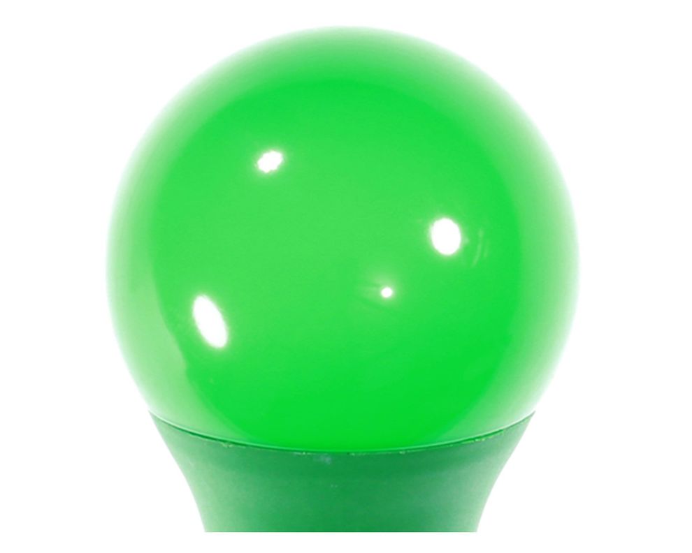 Ampolleta LED A60 6W E27 verde Elfa-1