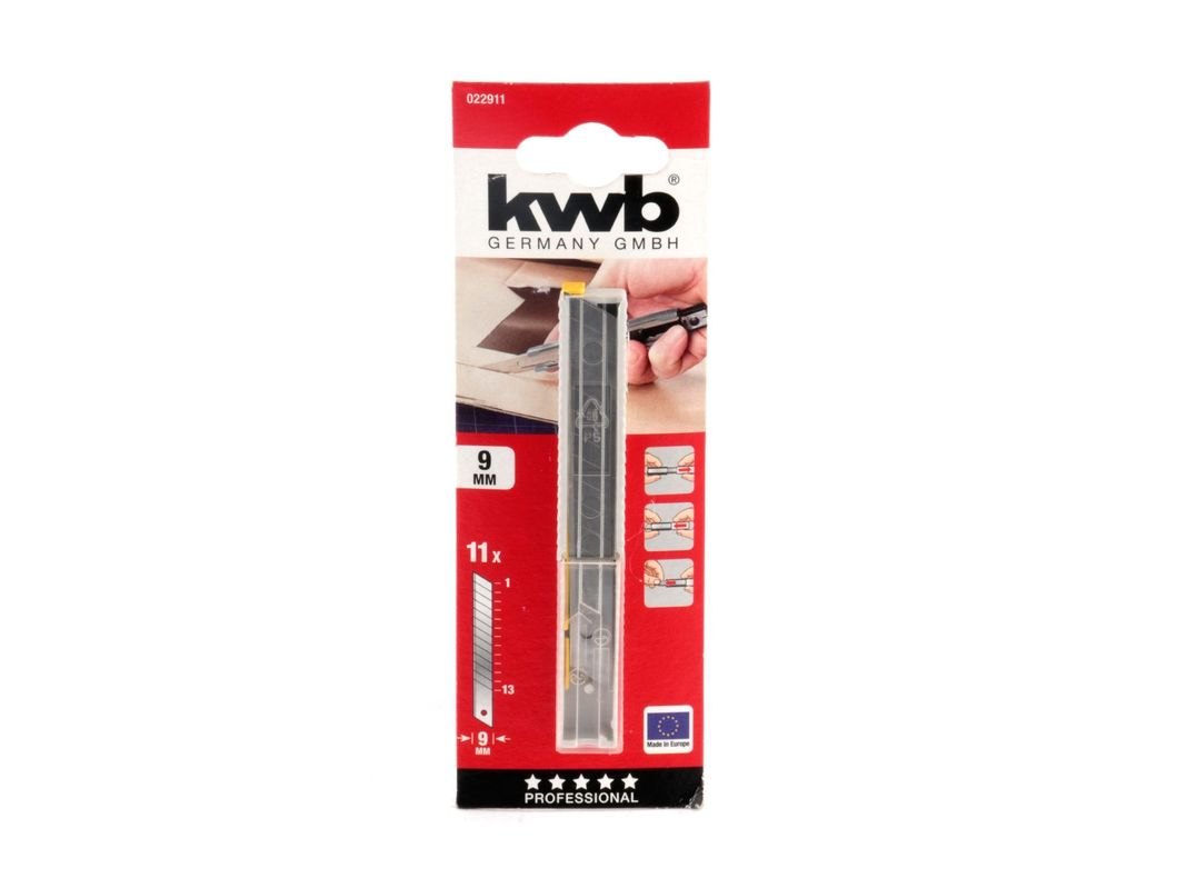 Chuchillas 9 mm KWB-0