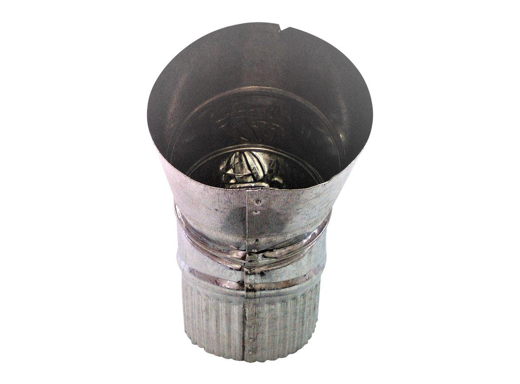 Codo galvanizado 5'' espesor 0,8 mm Aceros de la Rivera-1
