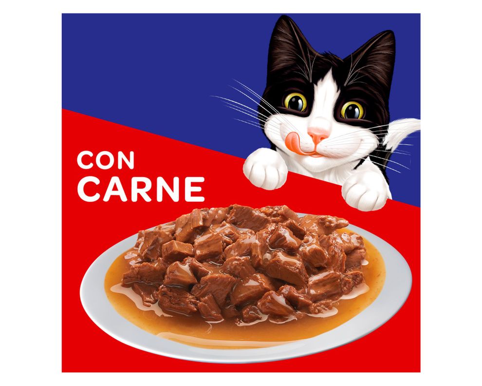 Alimento húmedo gato 85 gr Sensaciones de carne en salsa Felix-2