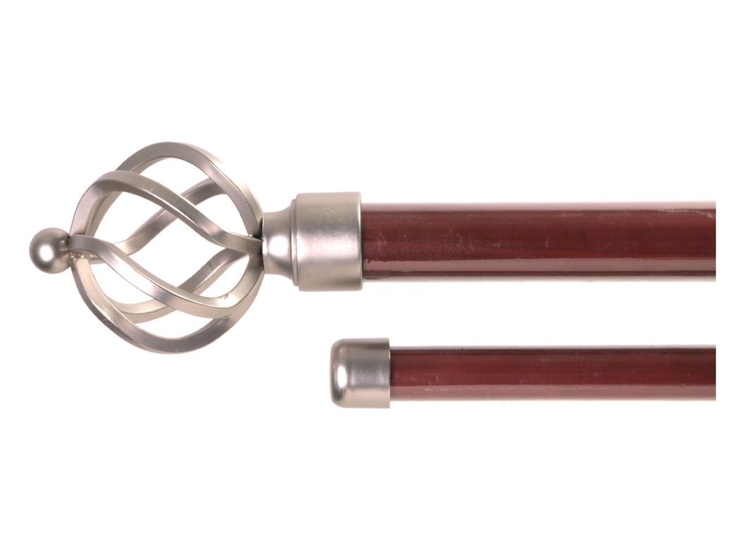 Set barra 1.50 m 19/28mm chocolate Metalhsa