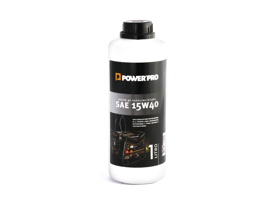 Aceite 4T 1 litro SAE 15W40 Power Pro-0