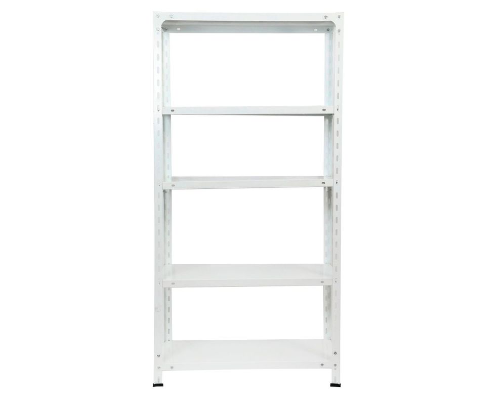 Repisa 5 niveles metal blanco
