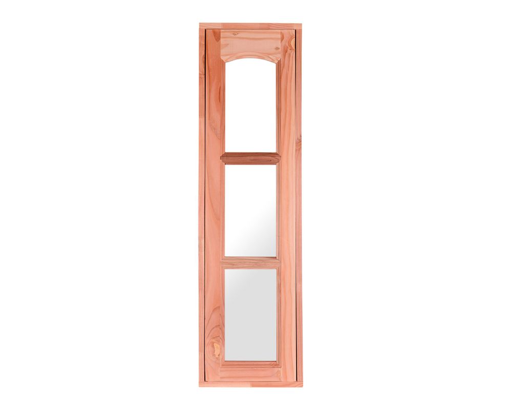 Ventana Madera 34x120 cm Pino oregón-3