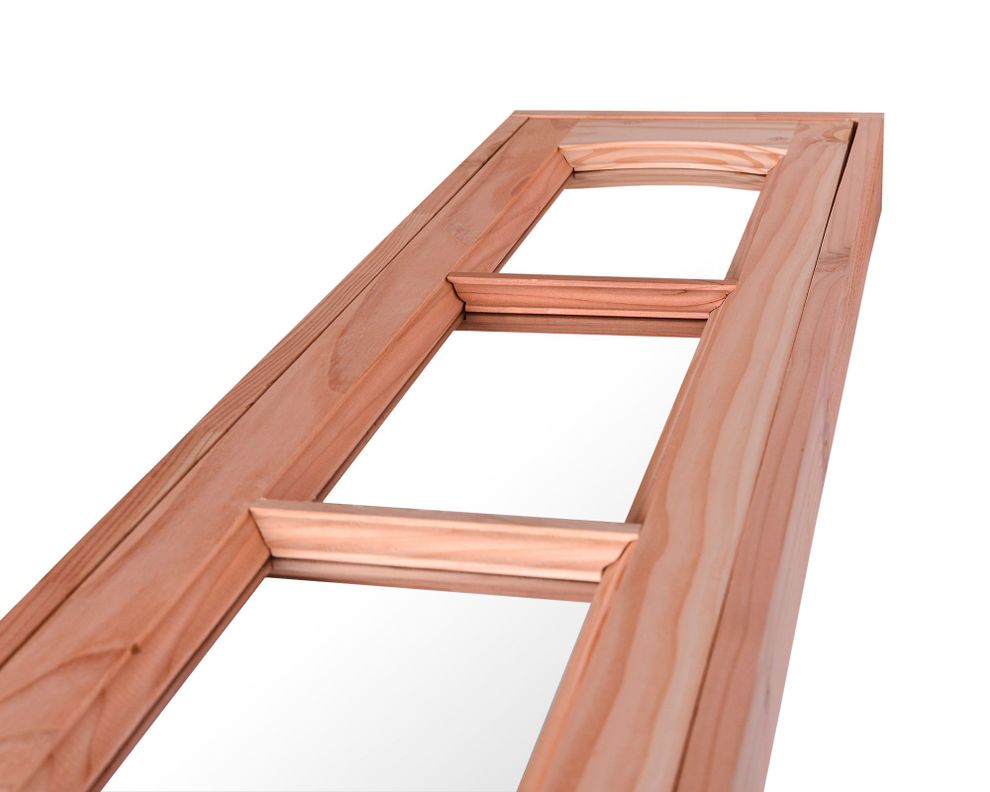 Ventana Madera 34x120 cm Pino oregón-4