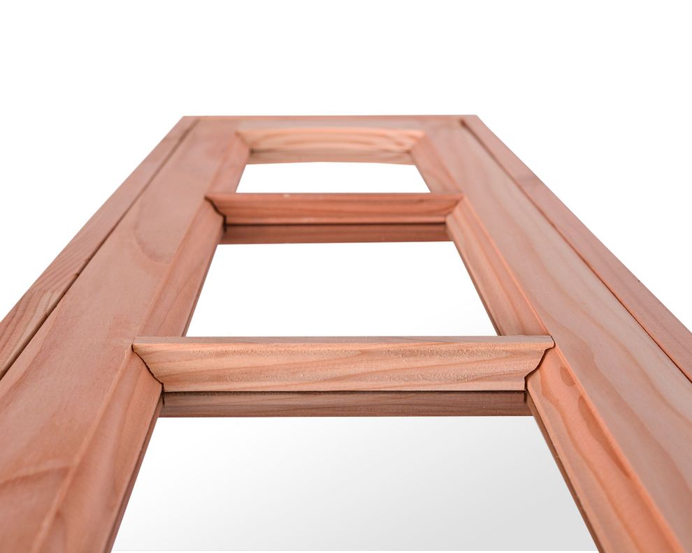 Ventana Madera 34x120 cm Pino oregón-5