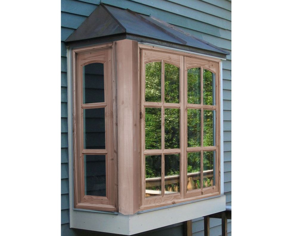Ventana Pilar laminado Oregón 120x90 cm-4