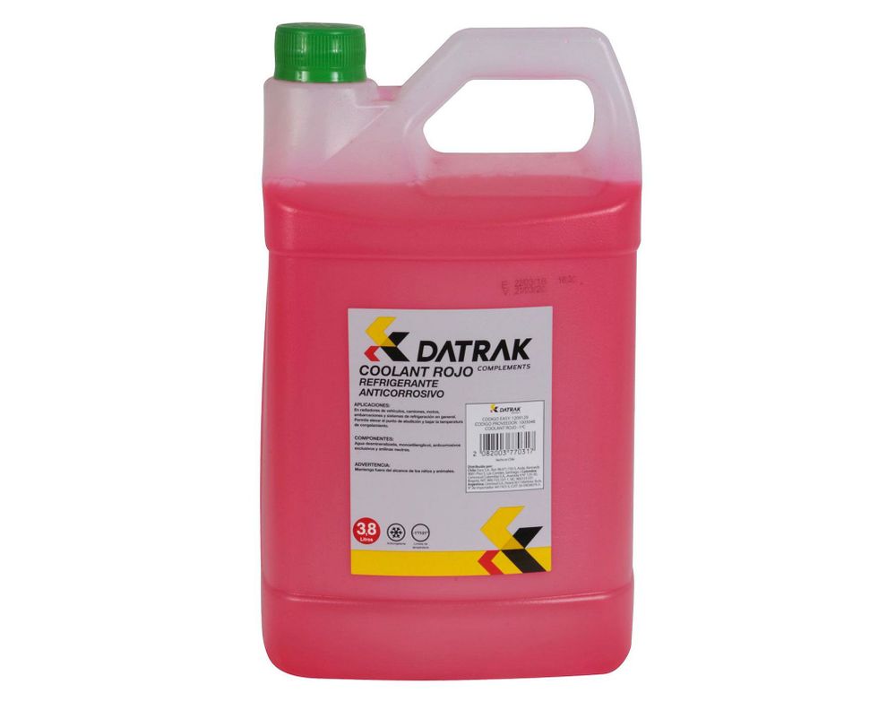 Refrigerante anticorrosivo 3,8 litros -1°C/3% rojo Datrak-0