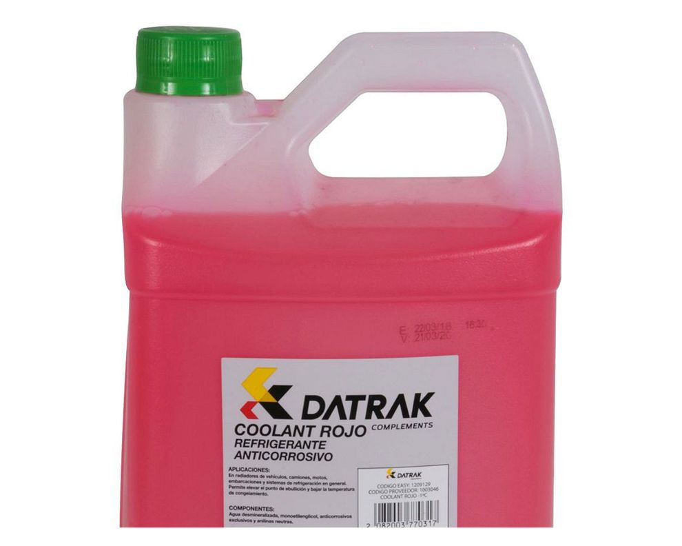 Refrigerante anticorrosivo 3,8 litros -1°C/3% rojo Datrak-1
