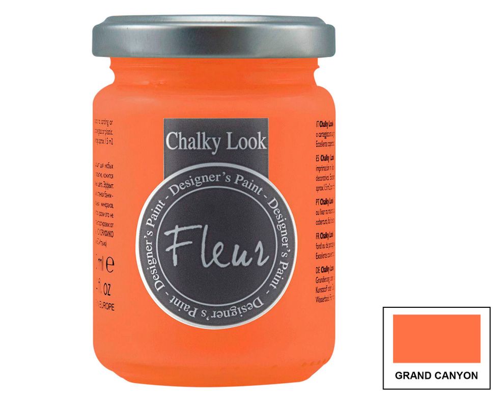 Pintura 130 ml Chalky look grand canyon mate Fleur-2