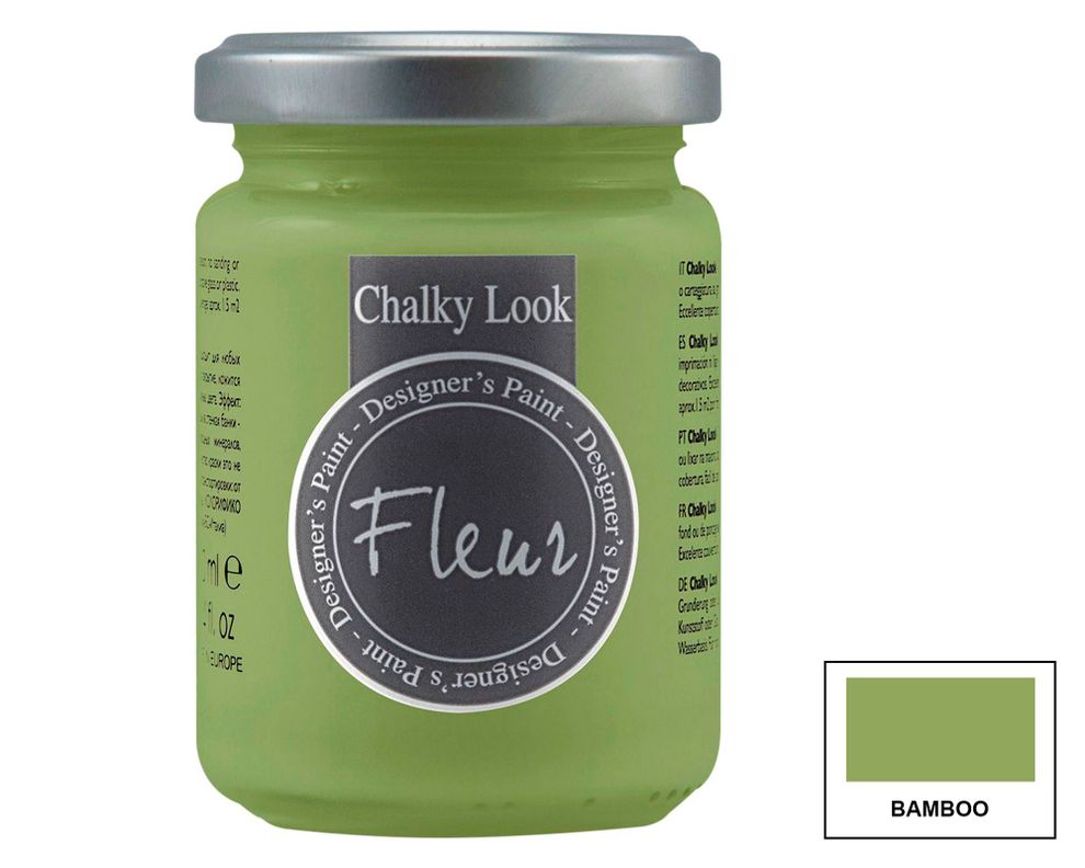 Pintura 130 ml Chalky look bamboo mate Fleur-2