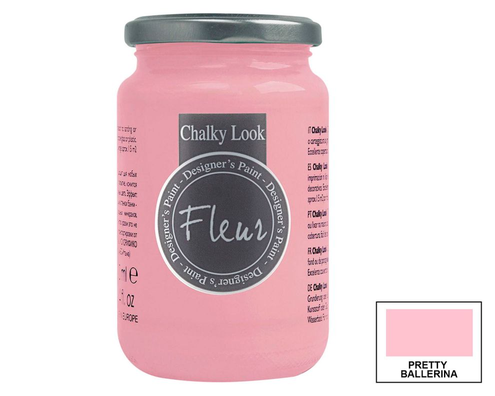 Pintura 330 ml Chalky look pretty ballerina mate Fleur-2