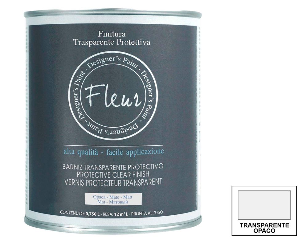 Barniz 750 ml transparente mate Fleur-2
