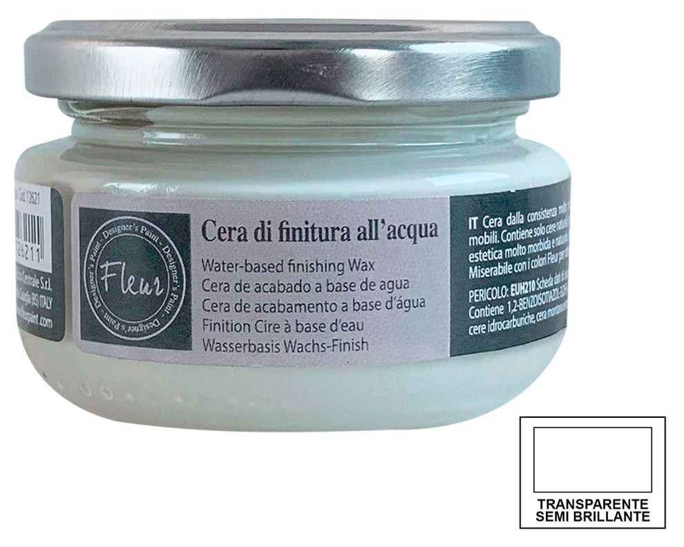 Cera al agua 100 ml transparente semi brillante Fleur-2