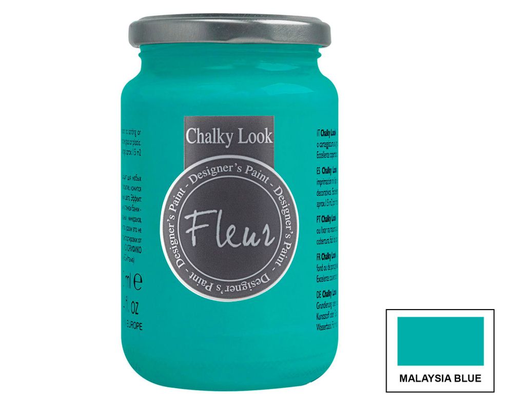 Pintura 330 ml Chalky look malaysia blue mate Fleur-2