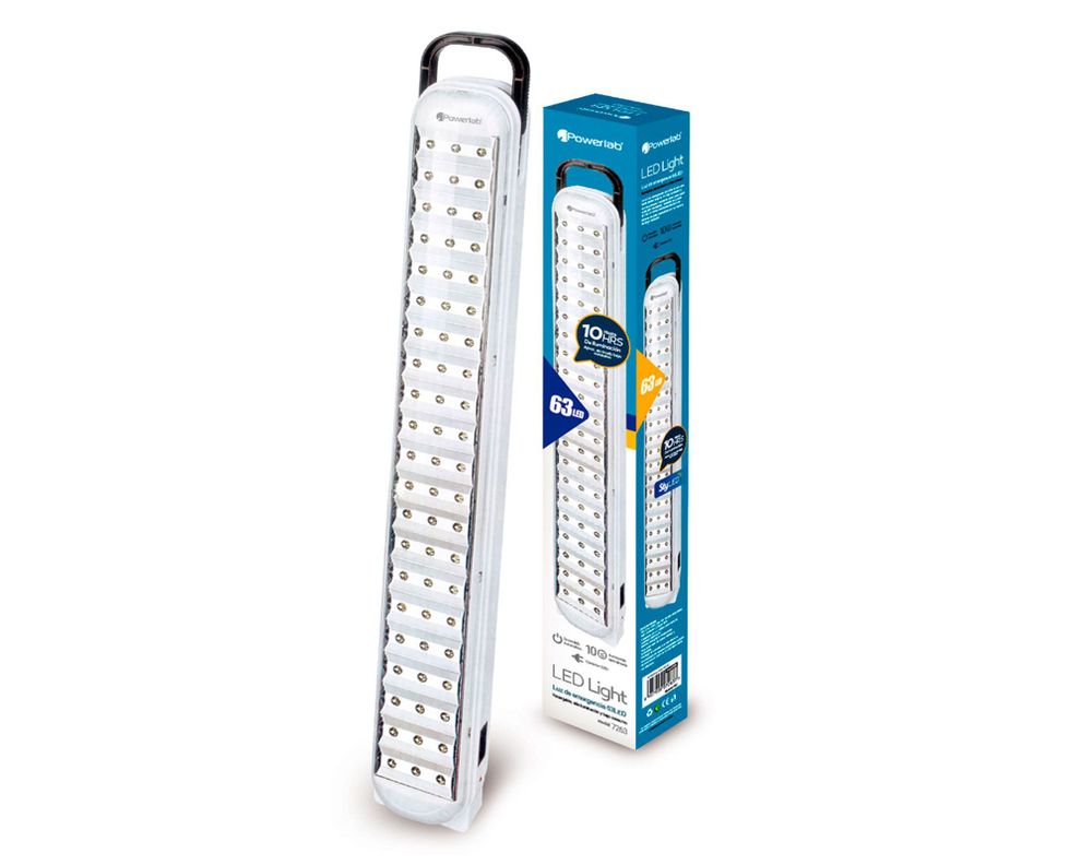 Lámpara de emergencia 63 LED 10 horas Powerlab-2