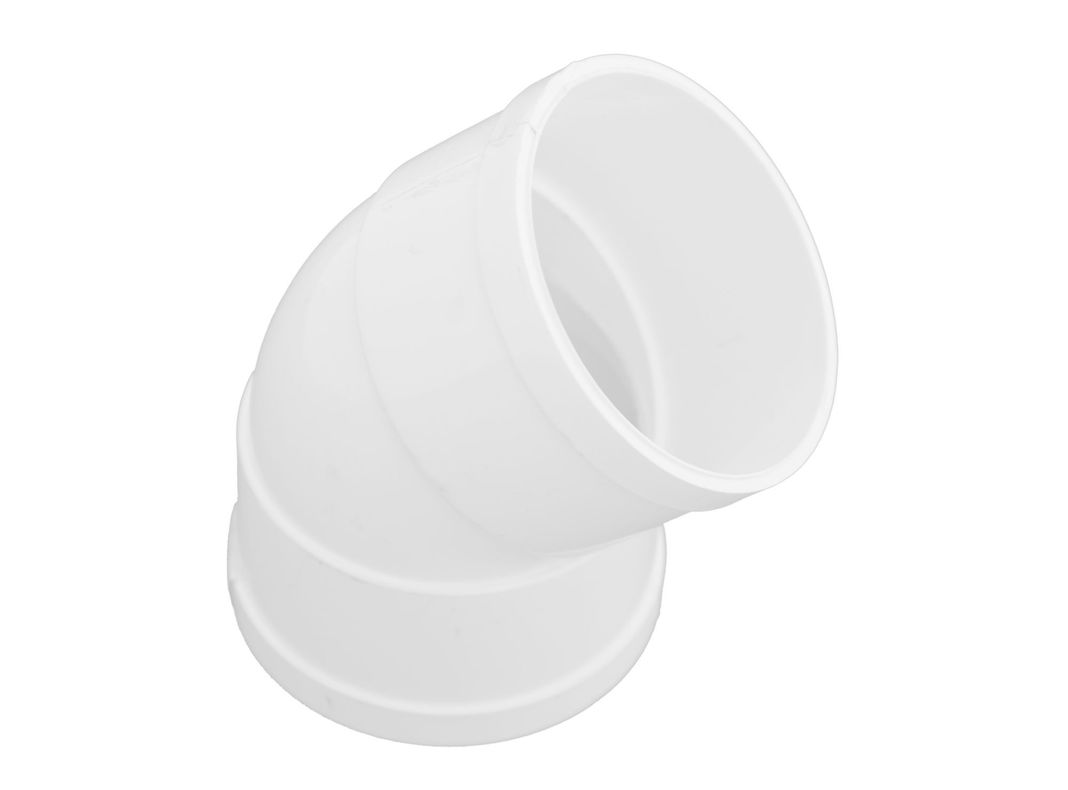 Codo 45º H-H PVC blanco-2