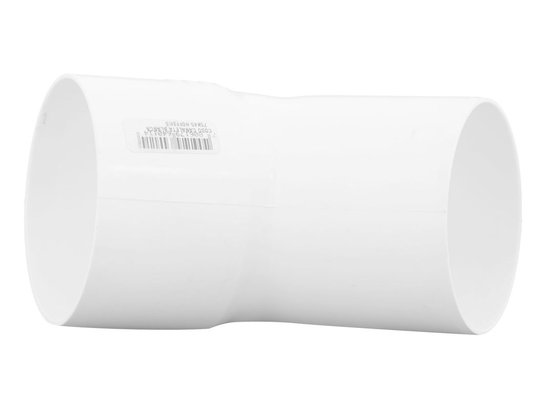 Codo 45º M-H PVC blanco-2
