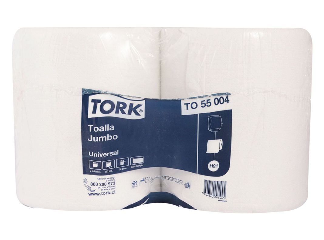 Toalla papel 250 m Jumbo 2 unidades Tork-0