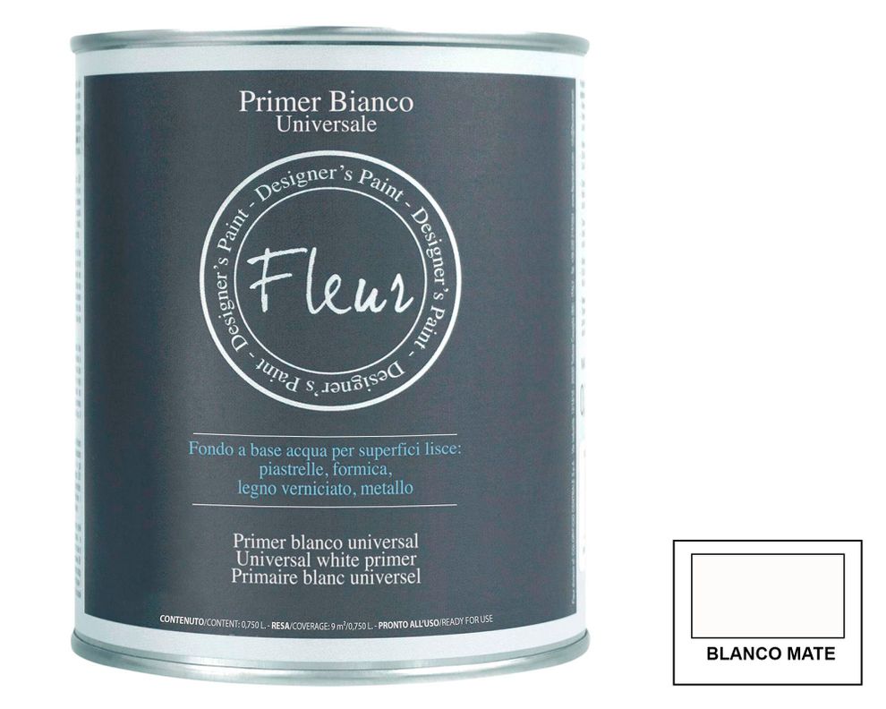 Primer 750 ml Universal blanco mate Fleur-0
