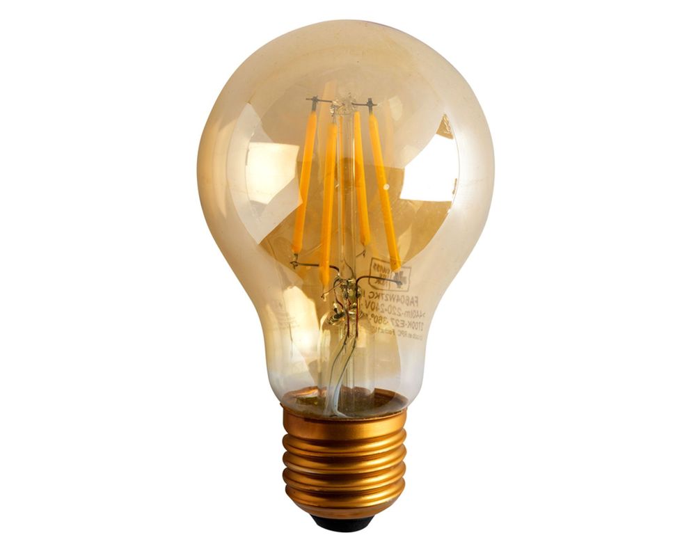 Ampolleta filamento LED 40W E27 luz cálida Ledzone-1