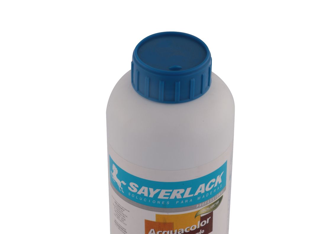 Tinta base agua 1 litro Aqcuacolor cognac Sayerlack-1