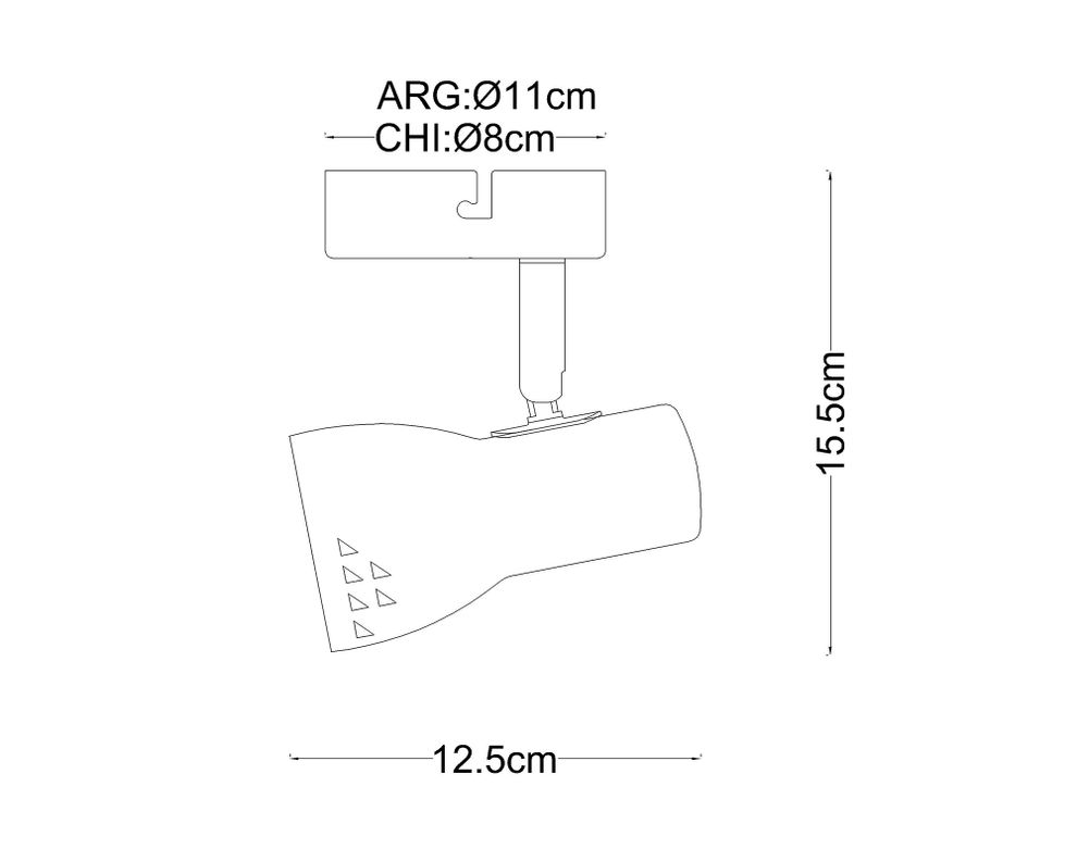 Spot 1L E14 Mustanen Abitare-5