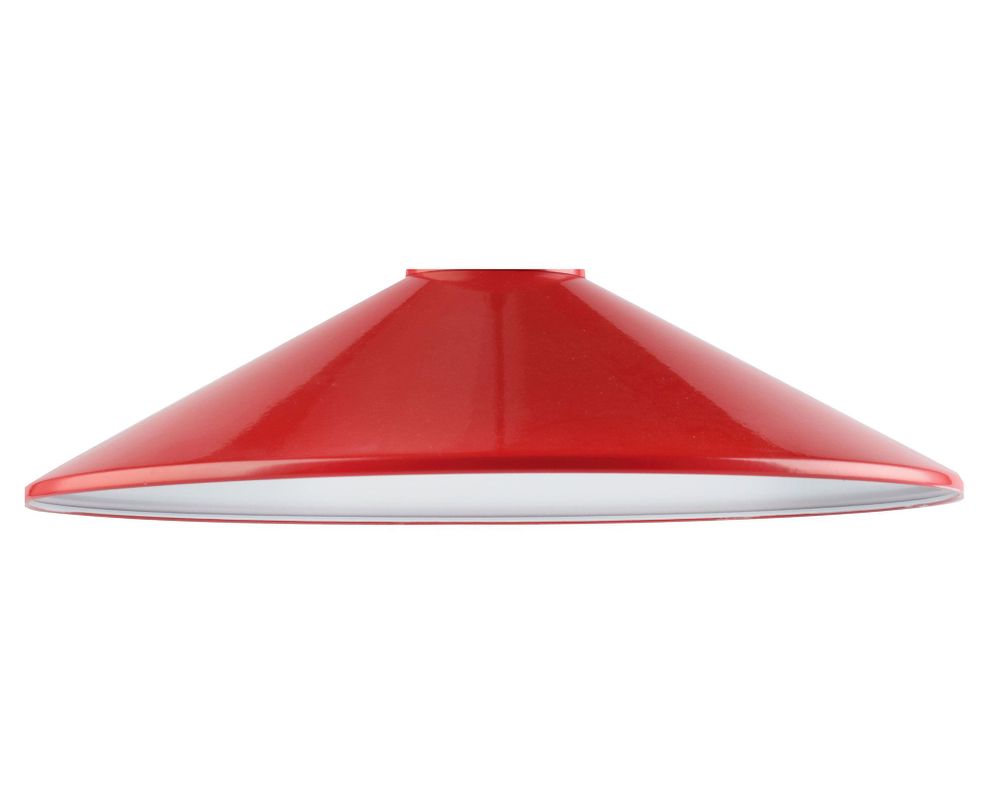 Lámpara colgante Kleia rojo E27 Abitare-4