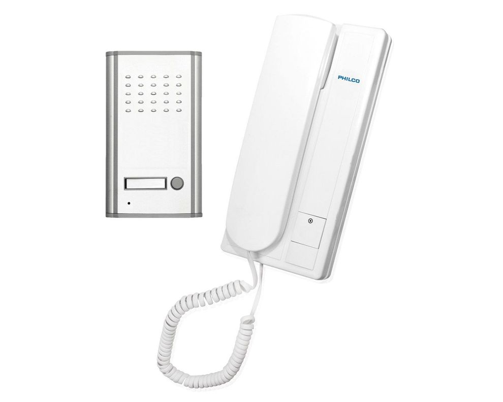 Portero + citófono 35PR000010 blanco Philco-0