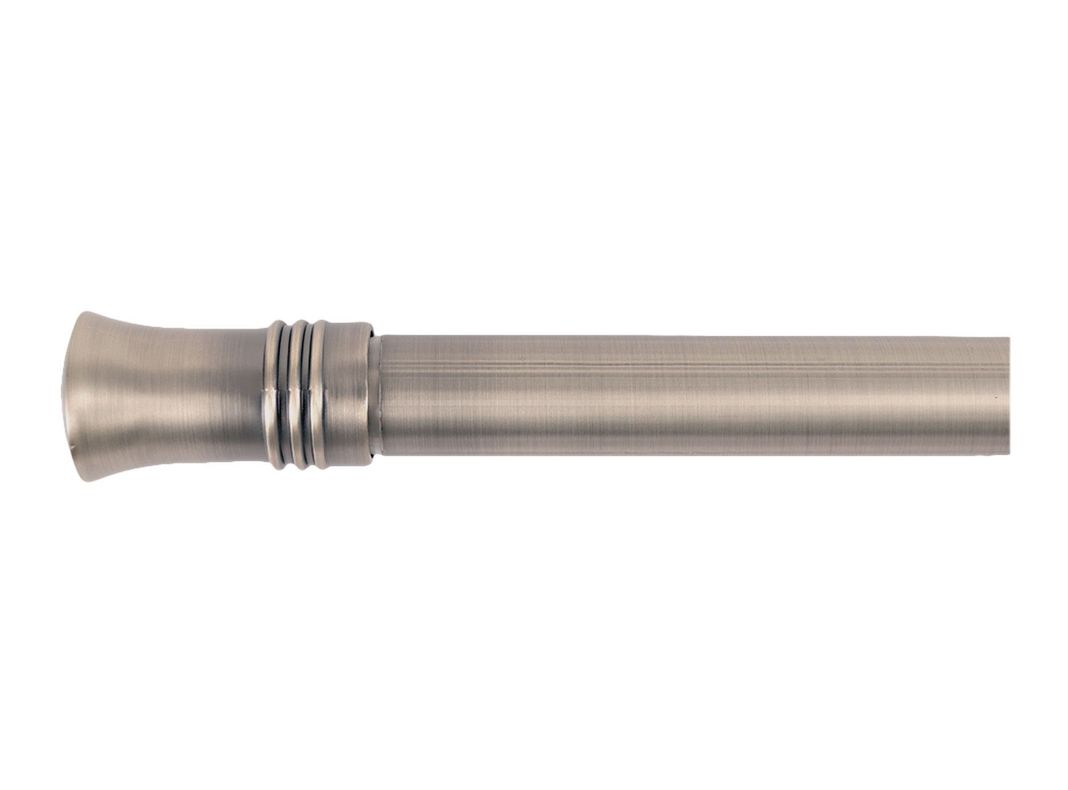 Barra extensible 120/210 cm tope nickel satinado Cotidiana-0